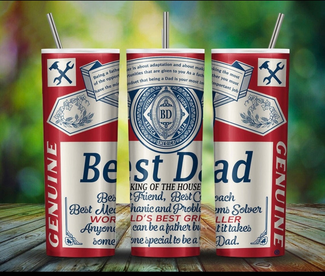 Best Dad Ever 20 Oz Tumbler