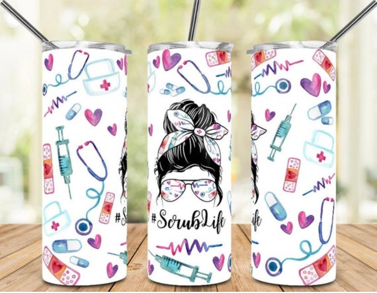 Teacher life tumbler sublimation. Skinny tumbler design