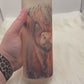 25oz frosted glass highland cow tumbler- cute tumbler- highland cow tumbler- gifts for her- 25oz tumbler
