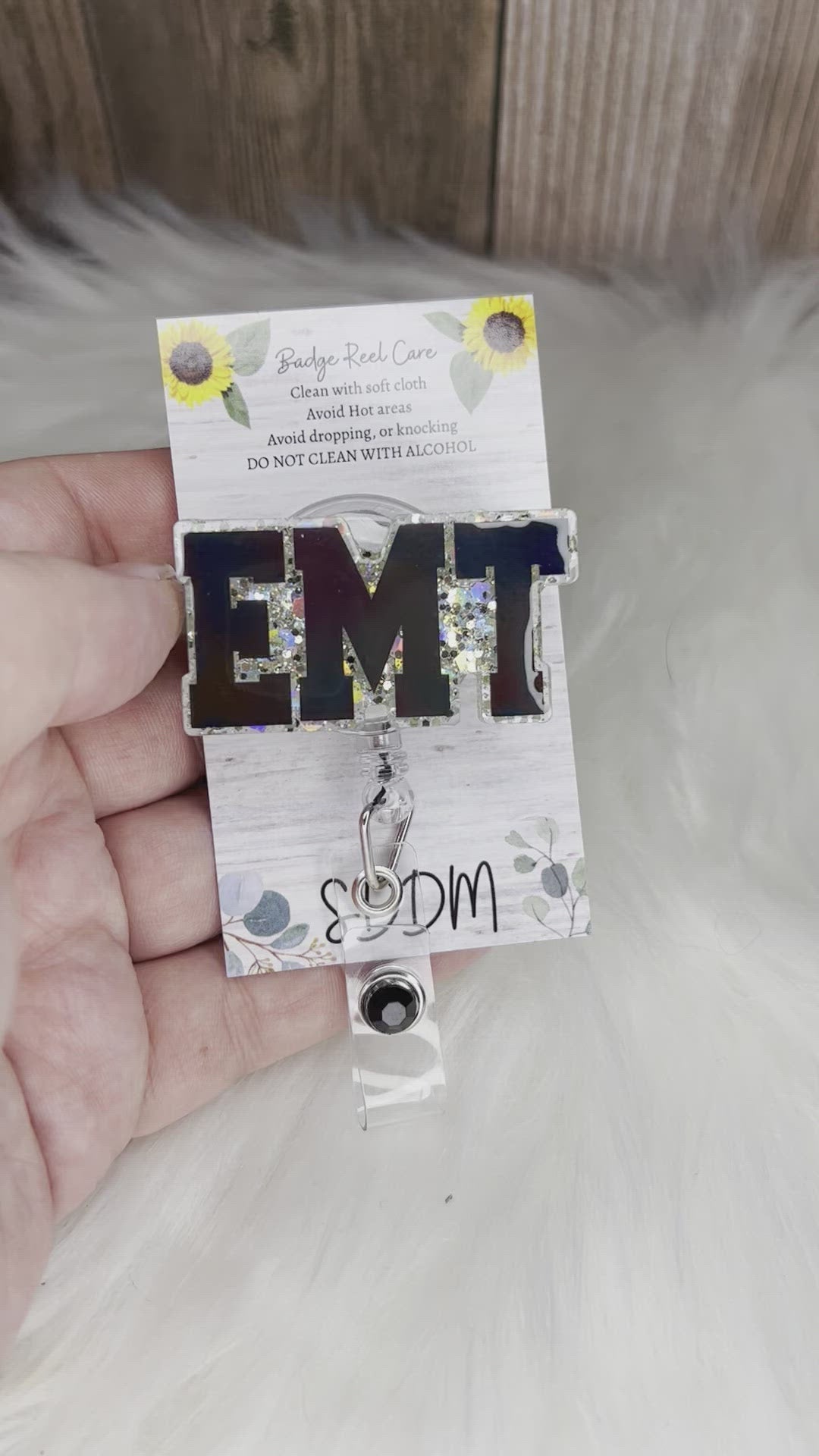 EMT Badge Reel – Sierra's Door Decor & More