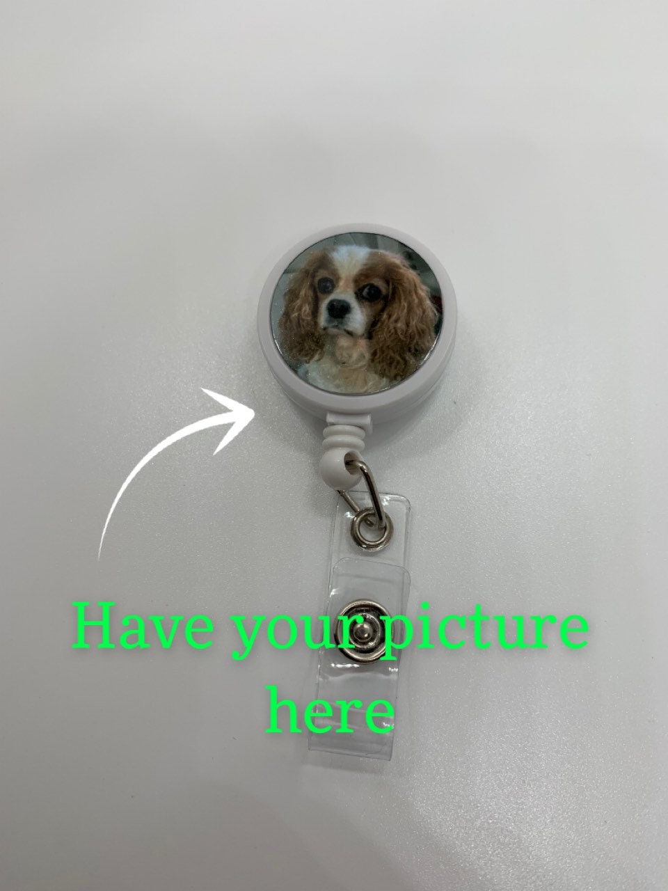 Personalized badge reel-Picture Badge Reel-Add Your Picture-personalized gifts