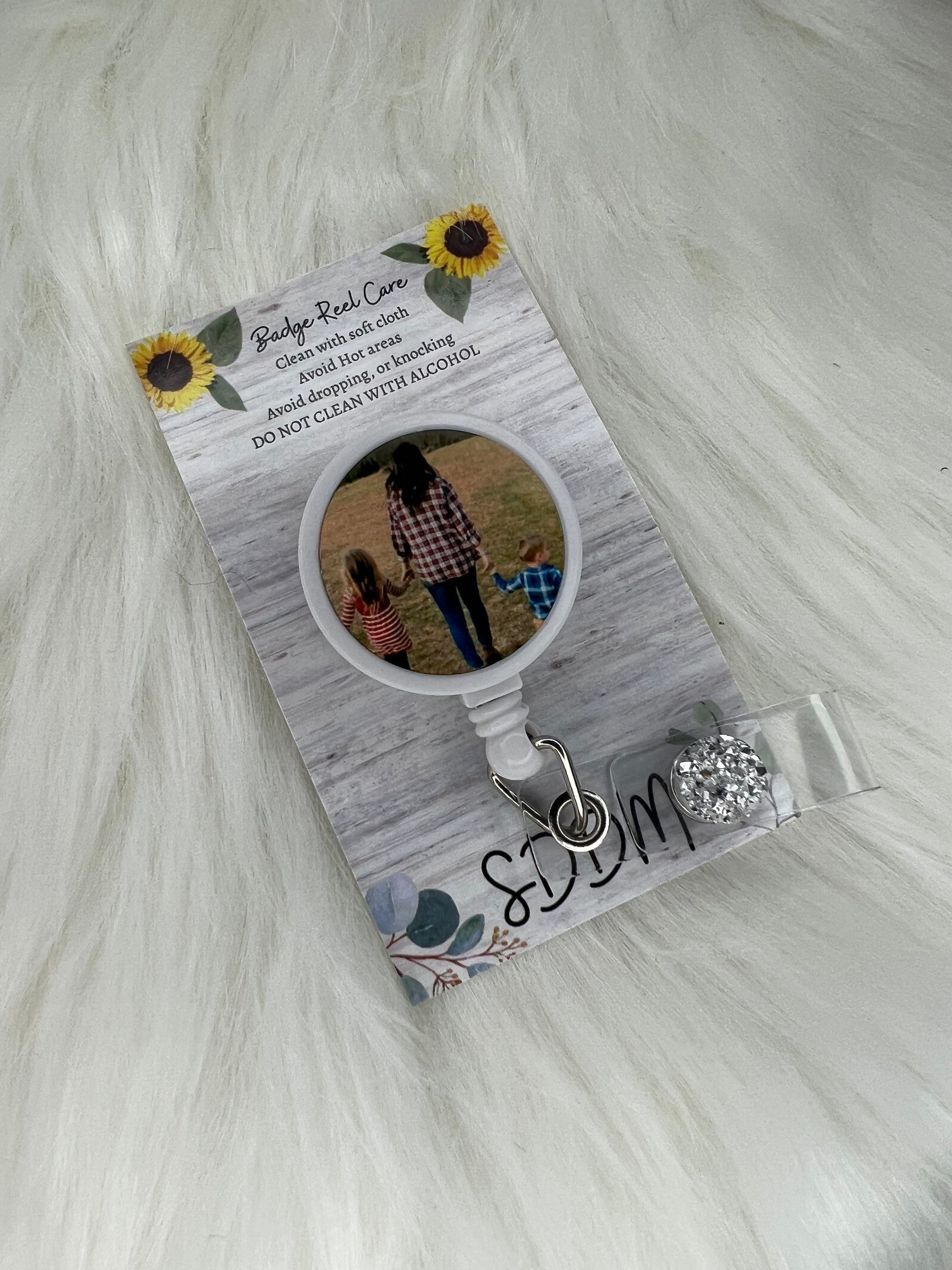 Personalized badge reel-Picture Badge Reel-Add Your Picture-personalized gifts