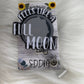 Feels like a full moon badge reel- funny badge reel- healthcare gifts- MRI Safe-personalized gifts