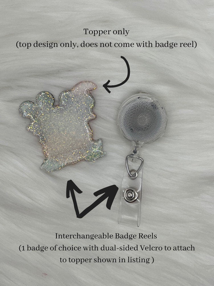 Baby cheetah badge reel – Sierra's Door Decor & More